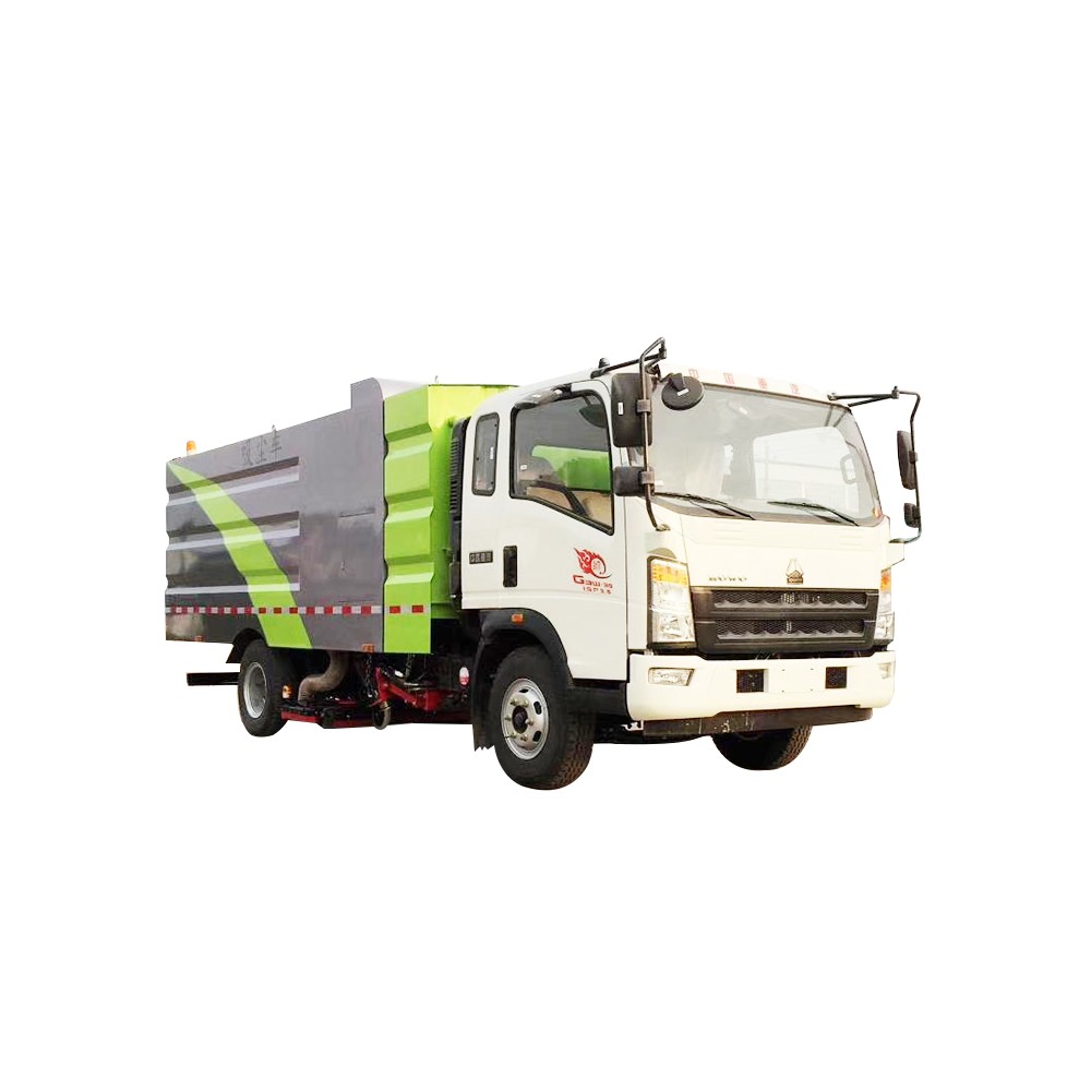 Howo 8 Ton Vacuüm Veegwagen