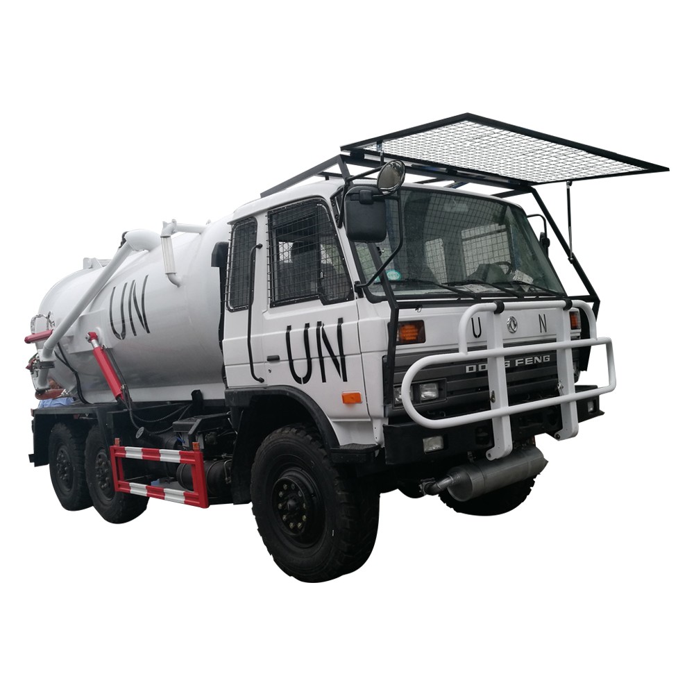 Dongfeng 6 * 6 vrachtwagenrioleringstank