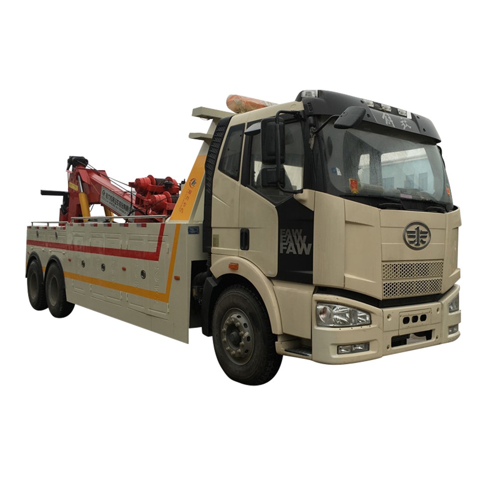 Sleepwagen met 10 wielen en sleepwagen