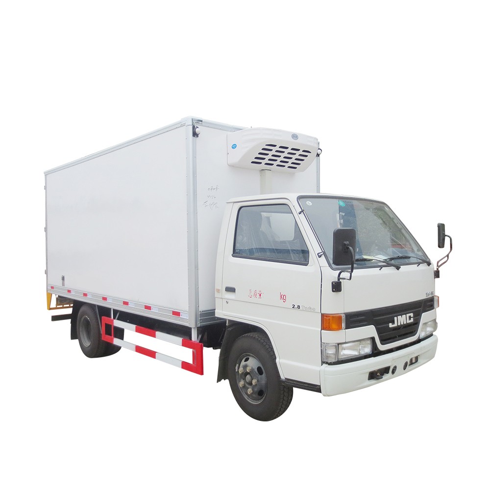 Jmc 3 ton visvriezer vrachtwagen