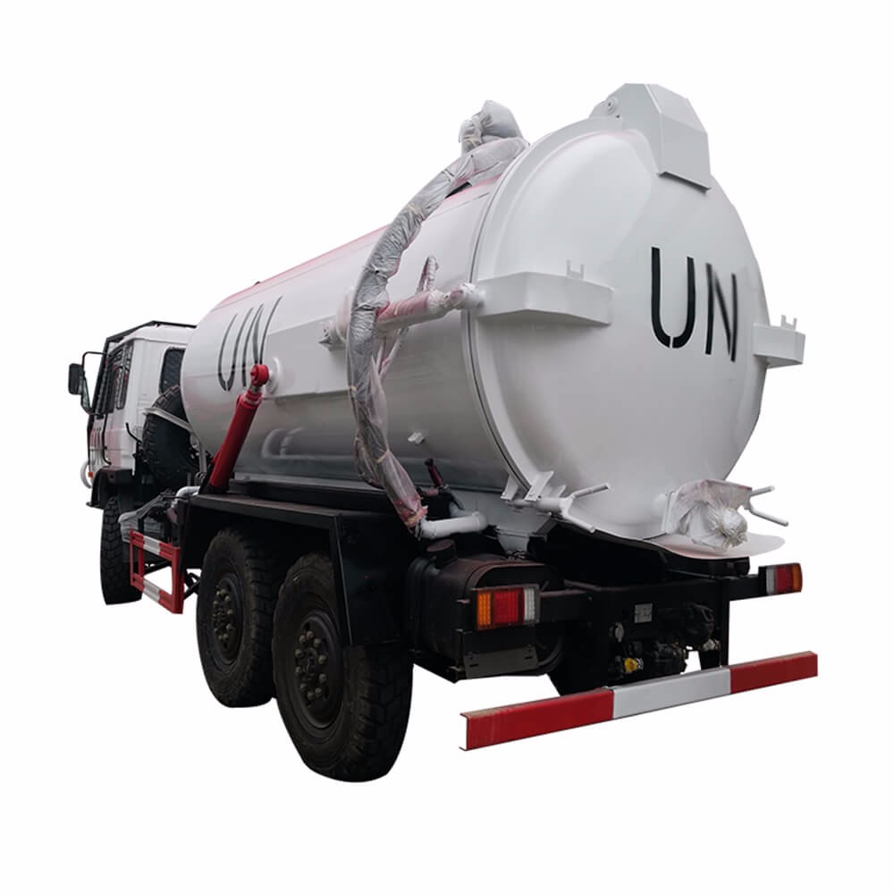 6*6 riolering tankwagen